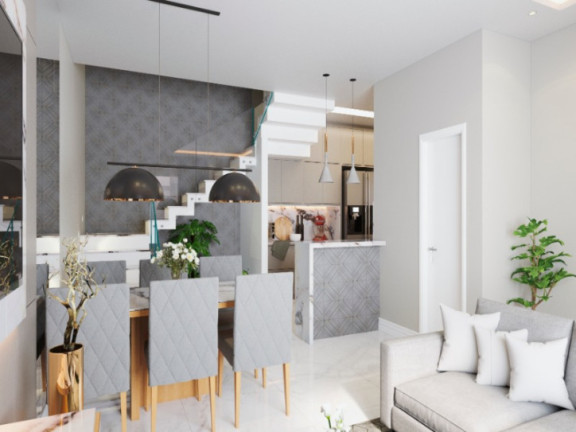 Imagem Sobrado com 3 Quartos à Venda, 135 m² em Colina De Laranjeiras - Serra Imagem Sobrado com 3 Quartos à Venda, 135 m² em Colina De Laranjeiras - Serra