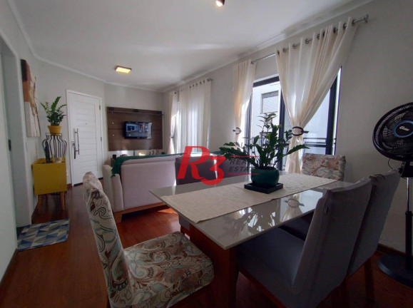 Apartamento com 2 Quartos à Venda, 89 m² em Pompéia - Santos