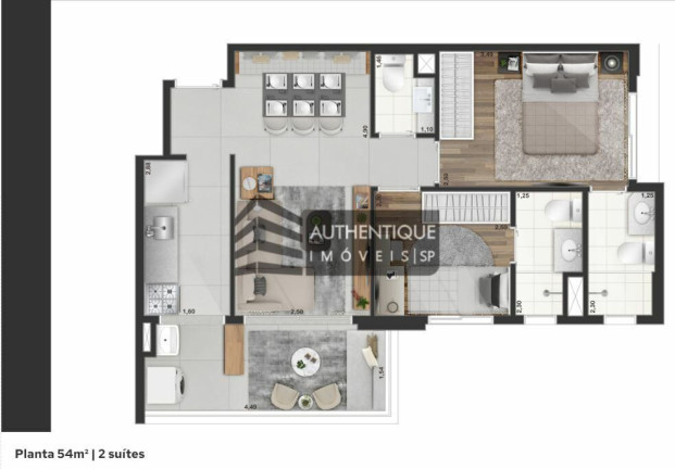 Imagem Apartamento com 2 Quartos à Venda, 52 m² em Moema - São Paulo Imagem Apartamento com 2 Quartos à Venda, 52 m² em Moema - São Paulo