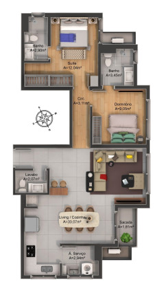 Imagem Apartamento com 2 Quartos à Venda, 117 m² em Petrópolis - Porto Alegre Imagem Apartamento com 2 Quartos à Venda, 117 m² em Petrópolis - Porto Alegre