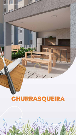 Imagem Apartamento com 2 Quartos à Venda, 34 m² em Vila Sul Americana - Carapicuíba