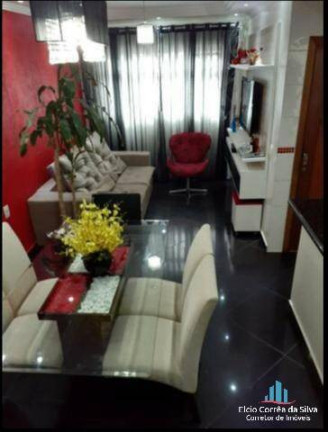 Imagem Casa com 3 Quartos à Venda, 98 m² em Chico De Paula - Santos Imagem Casa com 3 Quartos à Venda, 98 m² em Chico De Paula - Santos