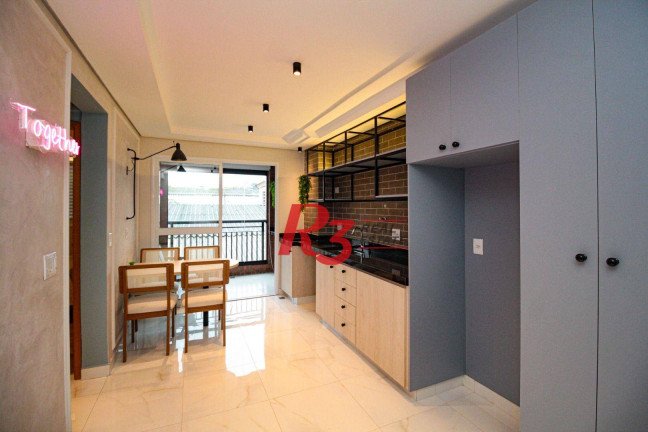 Imagem Apartamento com 1 Quarto à Venda, 41 m² em Aparecida - Santos Imagem Apartamento com 1 Quarto à Venda, 41 m² em Aparecida - Santos