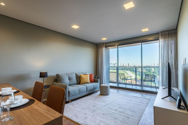 Imagem Apartamento com 1 Quarto para Alugar, 57 m² em Pinheiros - São Paulo