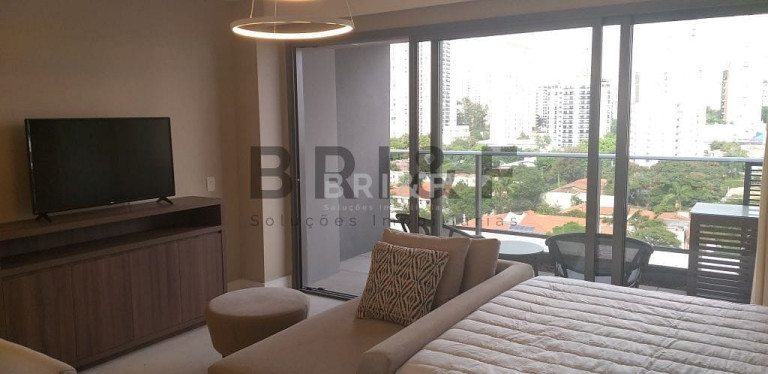 Imagem Apartamento com 1 Quarto para Alugar, 41 m² em Brooklin - São Paulo Imagem Apartamento com 1 Quarto para Alugar, 41 m² em Brooklin - São Paulo