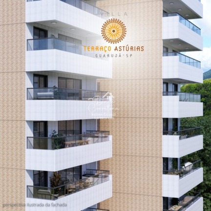 Imagem Apartamento com 1 Quarto à Venda, 50 m² em Guaiúba - Guarujá