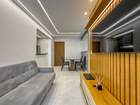 Imagem Apartamento com 1 Quarto à Venda, 56 m² em Canto Do Forte - Praia Grande