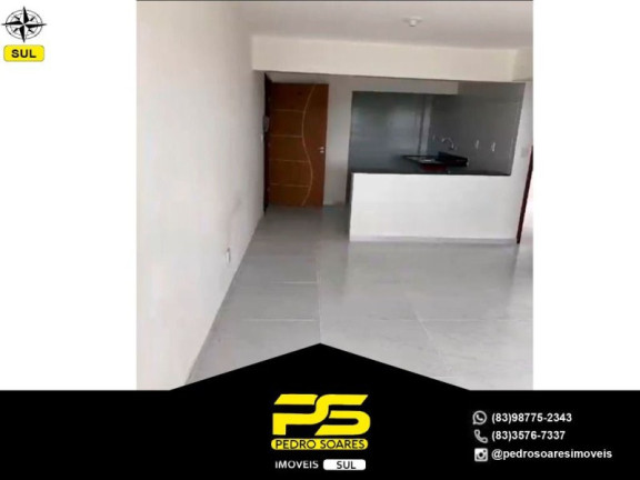 Apartamento com 2 Quartos à Venda, 55 m² em João Paulo Ii - João Pessoa