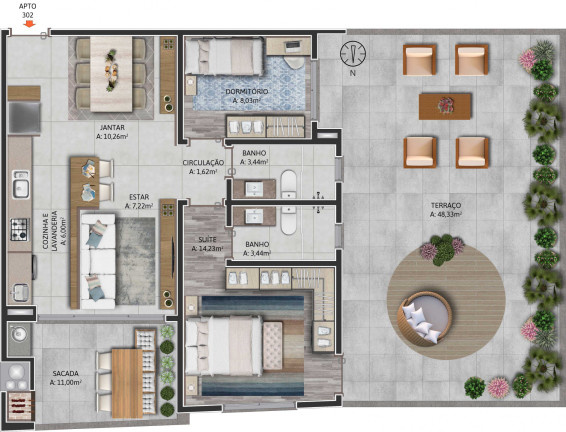 Imagem Apartamento com 2 Quartos à Venda, 83 m² em Parque Dos Vinhedos - Caxias Do Sul Imagem Apartamento com 2 Quartos à Venda, 83 m² em Parque Dos Vinhedos - Caxias Do Sul