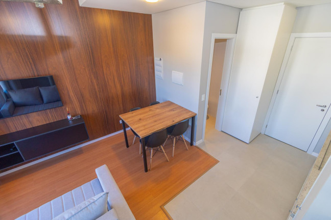 Imagem Apartamento com 1 Quarto para Alugar, 42 m² em Cabral - Curitiba