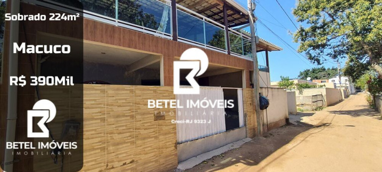 Imagem Sobrado com 3 Quartos à Venda, 224 m² em Macuco - São Francisco De Itabapoana Imagem Sobrado com 3 Quartos à Venda, 224 m² em Macuco - São Francisco De Itabapoana