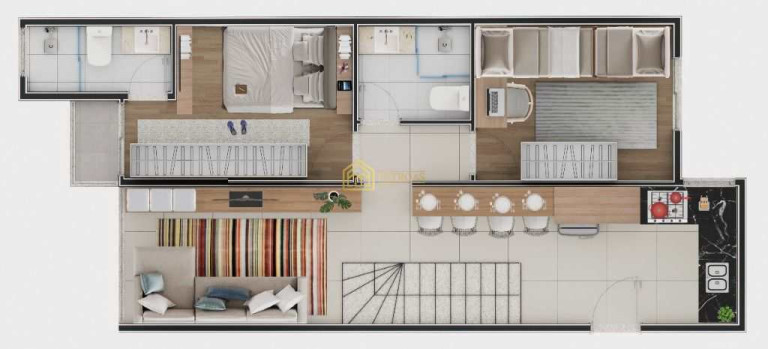 Imagem Apartamento com 2 Quartos à Venda, 128 m² em Baeta Neves - São Bernardo Do Campo