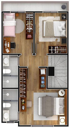 Imagem Casa com 3 Quartos à Venda, 104 m² em Santa Cândida - Curitiba