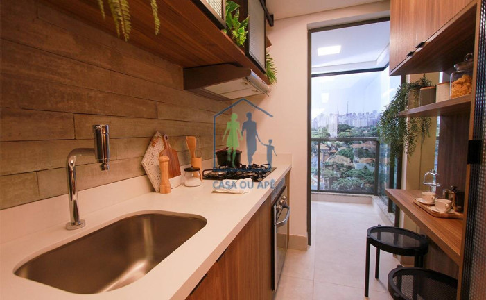 Imagem Apartamento com 1 Quarto à Venda, 38 m² em Brooklin Paulista - São Paulo