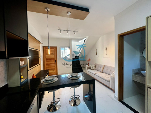 Imagem Casa de Condomínio com 2 Quartos à Venda, 65 m² em Rio Do Ouro - Caraguatatuba