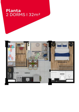 Imagem Apartamento com 2 Quartos à Venda, 32 m² em Vila Nova Bonsucesso - Guarulhos Imagem Apartamento com 2 Quartos à Venda, 32 m² em Vila Nova Bonsucesso - Guarulhos