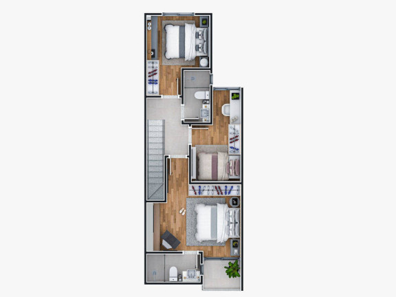 Imagem Sobrado com 3 Quartos à Venda, 110 m² em Morretes - Itapema