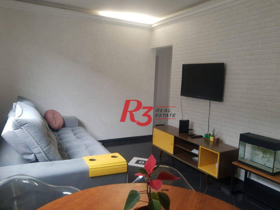 Imagem Apartamento com 3 Quartos à Venda, 76 m² em Gonzaga - Santos Imagem Apartamento com 3 Quartos à Venda, 76 m² em Gonzaga - Santos