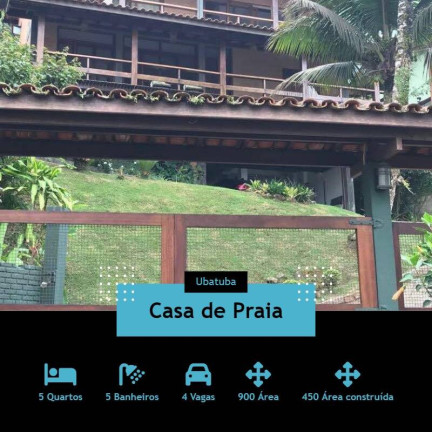 Imagem Casa com 5 Quartos à Venda, 450 m² em Praia Vermelha Do Centro - Ubatuba Imagem Casa com 5 Quartos à Venda, 450 m² em Praia Vermelha Do Centro - Ubatuba