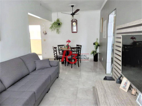 Apartamento com 2 Quartos à Venda, 76 m² em Estuário - Santos