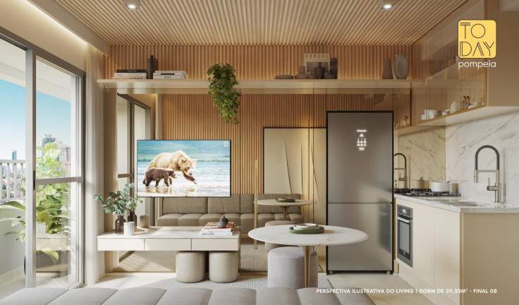 Imagem Apartamento com 2 Quartos à Venda, 38 m² em Pompeia - São Paulo