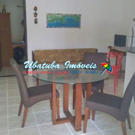 Imagem Apartamento com 1 Quarto à Venda, 30 m² em Perequê Açu - Ubatuba