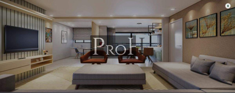 Apartamento com 3 Quartos à Venda, 92 m² em Campestre - Santo André