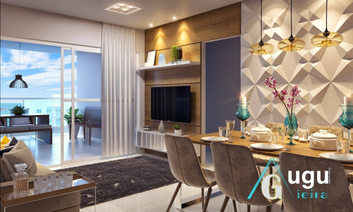 Imagem Apartamento com 3 Quartos à Venda, 99 m² em Praia Do Morro - Guarapari