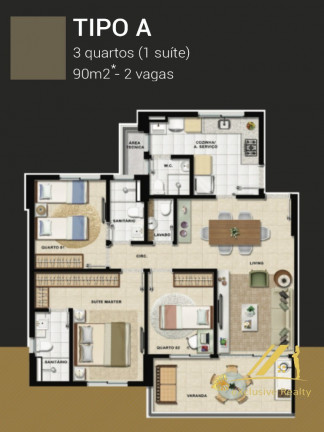 Imagem Apartamento com 2 Quartos à Venda, 73 m² em Costa Azul - Salvador Imagem Apartamento com 2 Quartos à Venda, 73 m² em Costa Azul - Salvador