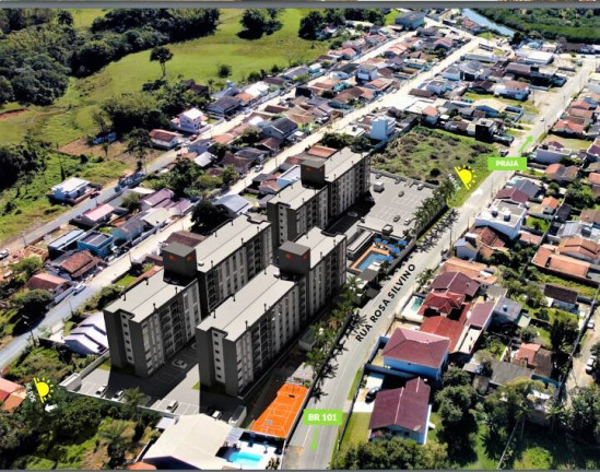 Apartamento com 1 Quarto à Venda, 58 m² em Santo Antonio - Balneário Piçarras