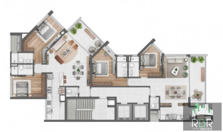 Imagem Apartamento com 2 Quartos à Venda, 94 m² em Torres Imagem Apartamento com 2 Quartos à Venda, 94 m² em Torres