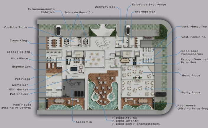 Imagem Apartamento com 1 Quarto à Venda, 33 m² em Intermares - Cabedelo Imagem Apartamento com 1 Quarto à Venda, 33 m² em Intermares - Cabedelo