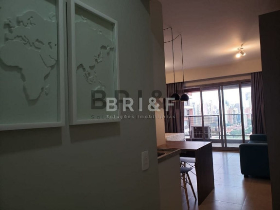 Imagem Apartamento com 1 Quarto para Alugar, 43 m² em Brooklin - São Paulo Imagem Apartamento com 1 Quarto para Alugar, 43 m² em Brooklin - São Paulo