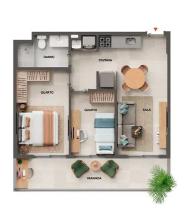 Imagem Apartamento com 2 Quartos à Venda, 64 m² em Tijuca - Rio De Janeiro