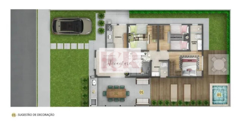 Imagem Casa de Condomínio com 3 Quartos à Venda, 171 m² em Aparecidinha - Sorocaba