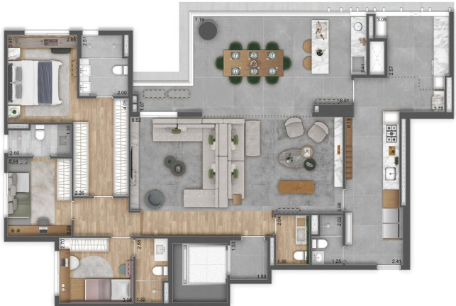 Imagem Apartamento com 4 Quartos à Venda, 182 m² em Vila Firmiano Pinto - São Paulo