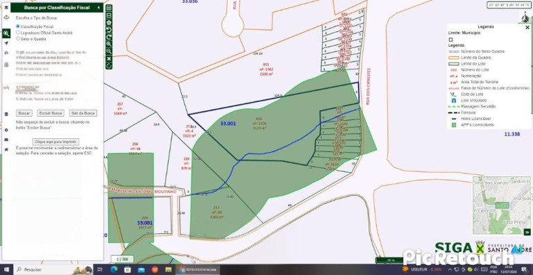 Imagem Terreno à Venda, 3.123 m² em Jardim Irene - Santo André
