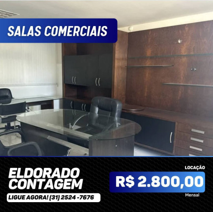 Imagem Sala Comercial para Alugar, 45 m² em Eldorado - Contagem Imagem Sala Comercial para Alugar, 45 m² em Eldorado - Contagem