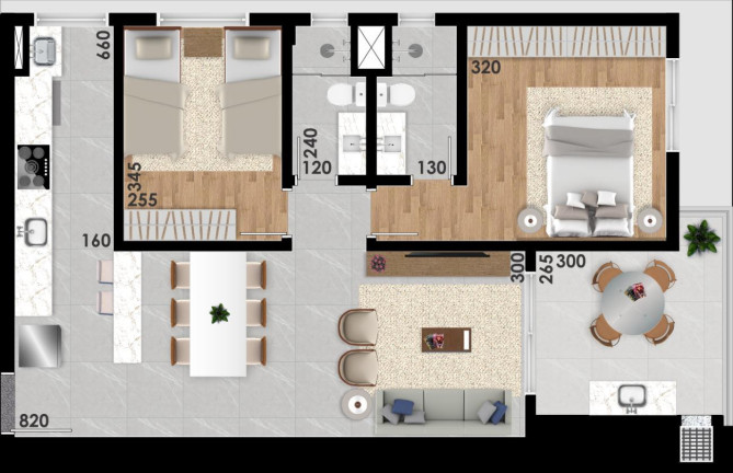 Imagem Apartamento com 2 Quartos à Venda, 77 m² em água Verde - Curitiba Imagem Apartamento com 2 Quartos à Venda, 77 m² em água Verde - Curitiba