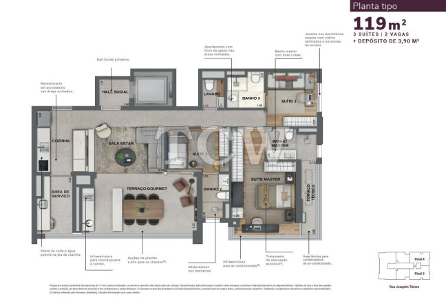 Imagem Apartamento com 3 Quartos à Venda, 119 m² em Vila Mariana - São Paulo Imagem Apartamento com 3 Quartos à Venda, 119 m² em Vila Mariana - São Paulo