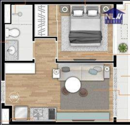 Apartamento com 1 Quarto à Venda, 33 m² em Vila Mariana - São Paulo
