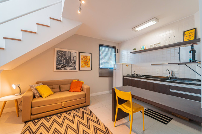 Imagem Apartamento com 1 Quarto à Venda, 46 m² em Brooklin - São Paulo Imagem Apartamento com 1 Quarto à Venda, 46 m² em Brooklin - São Paulo