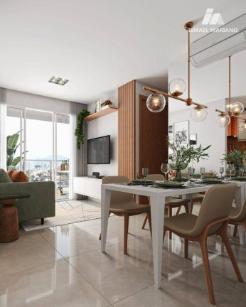 Imagem Apartamento com 2 Quartos à Venda, 60 m² em Praia De Itaparica - Vila Velha