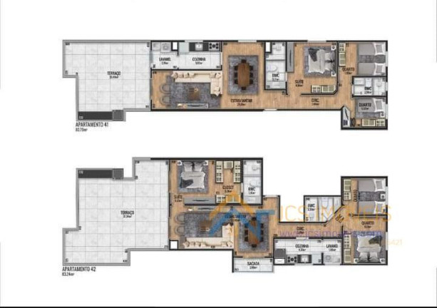 Imagem Apartamento com 3 Quartos à Venda, 81 m² em Cidade Jardim - São José Dos Pinhais