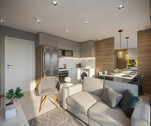 Imagem Apartamento com 2 Quartos à Venda, 42 m² em Capão Raso - Curitiba Imagem Apartamento com 2 Quartos à Venda, 42 m² em Capão Raso - Curitiba