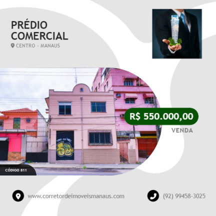 Imagem Imóvel Comercial à Venda, 257 m² em Centro - Manaus Imagem Imóvel Comercial à Venda, 257 m² em Centro - Manaus