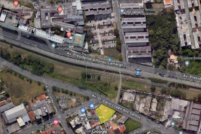 Imagem Terreno à Venda, 1.144 m² em Cristo Rei - Curitiba