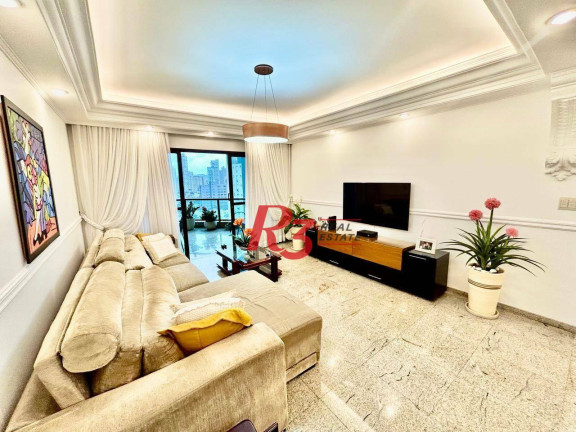 Imagem Apartamento com 3 Quartos à Venda, 162 m² em Boqueirão - Santos Imagem Apartamento com 3 Quartos à Venda, 162 m² em Boqueirão - Santos