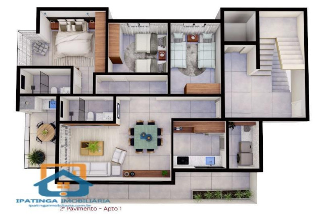 Imagem Apartamento com 3 Quartos à Venda, em Cidade Nobre - Ipatinga Imagem Apartamento com 3 Quartos à Venda, em Cidade Nobre - Ipatinga