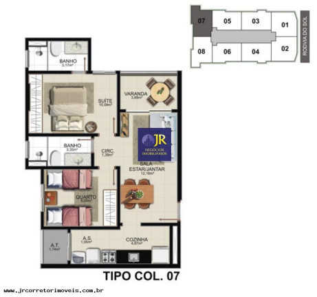 Imagem Imóvel com 2 Quartos à Venda, 63 m² em Praia De Itaparica - Vila Velha